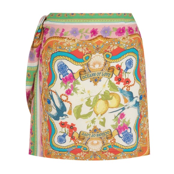 Spell Maddelena Wrap Skirt Mosaic - Large - RARE - Picture 6 of 6